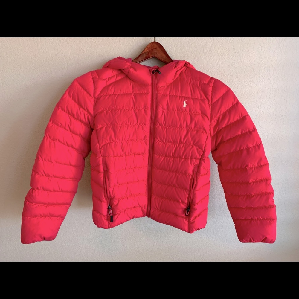 Girls Polo Quilted Coat